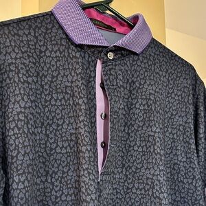 NWOT Greyson Jag Camo L Polo
